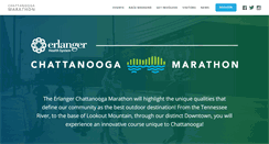 Desktop Screenshot of chattanoogamarathon.com